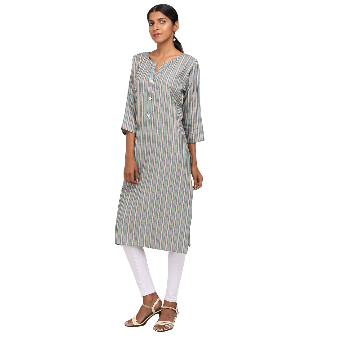 Blue Stripped Kurta