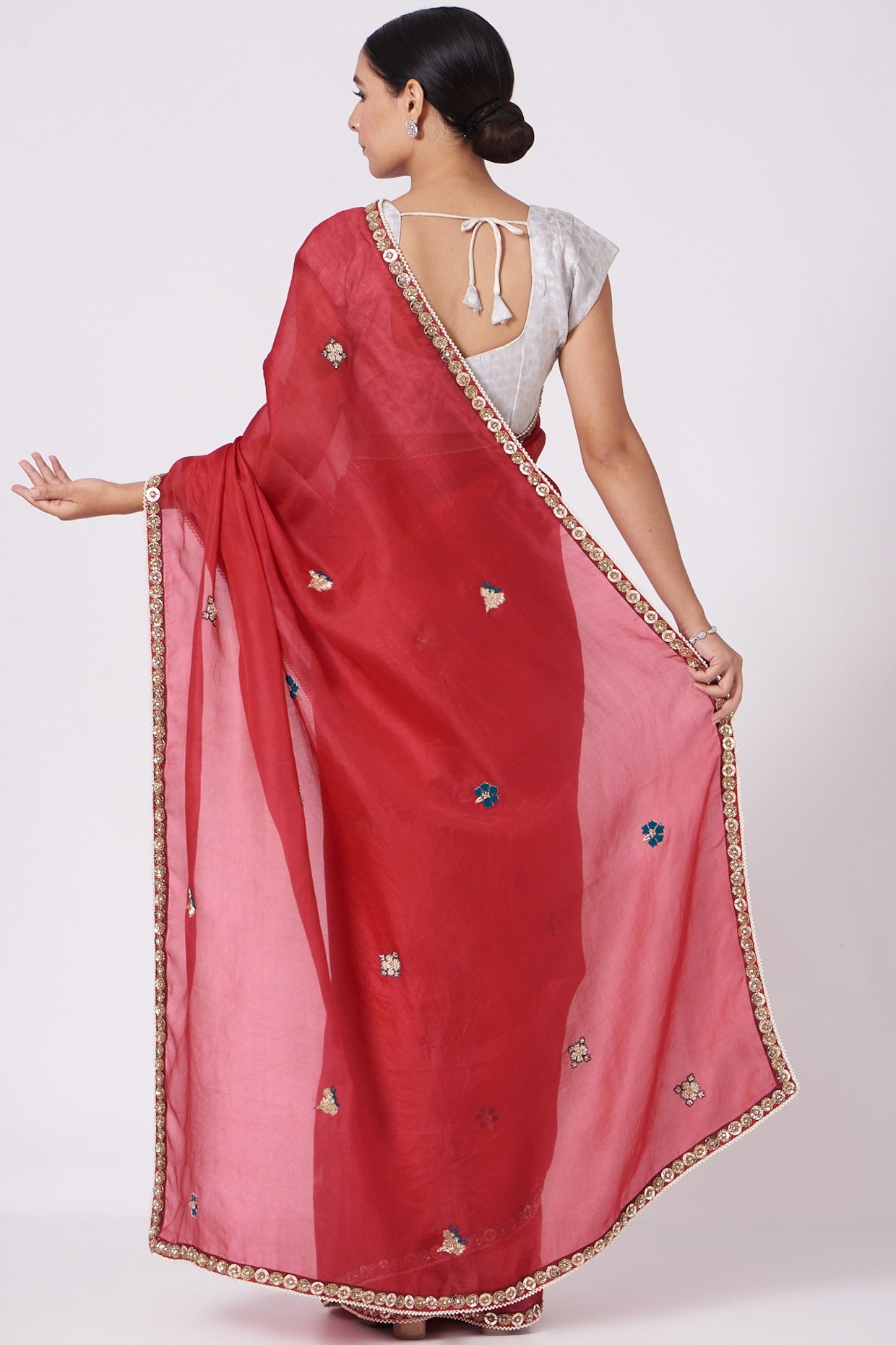 Radha Organza Saree