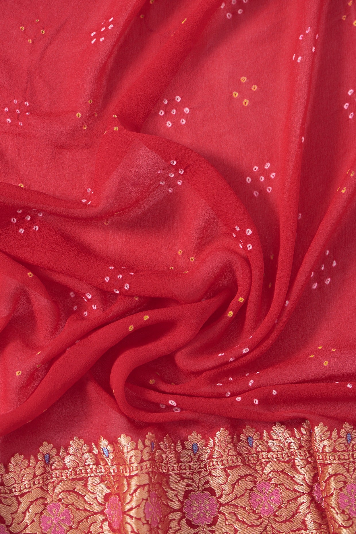 Vama Bandhani Saree