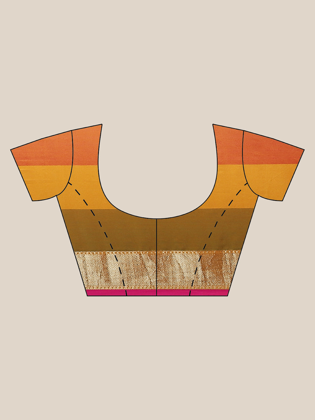 Multicoloured Banarasi Saree