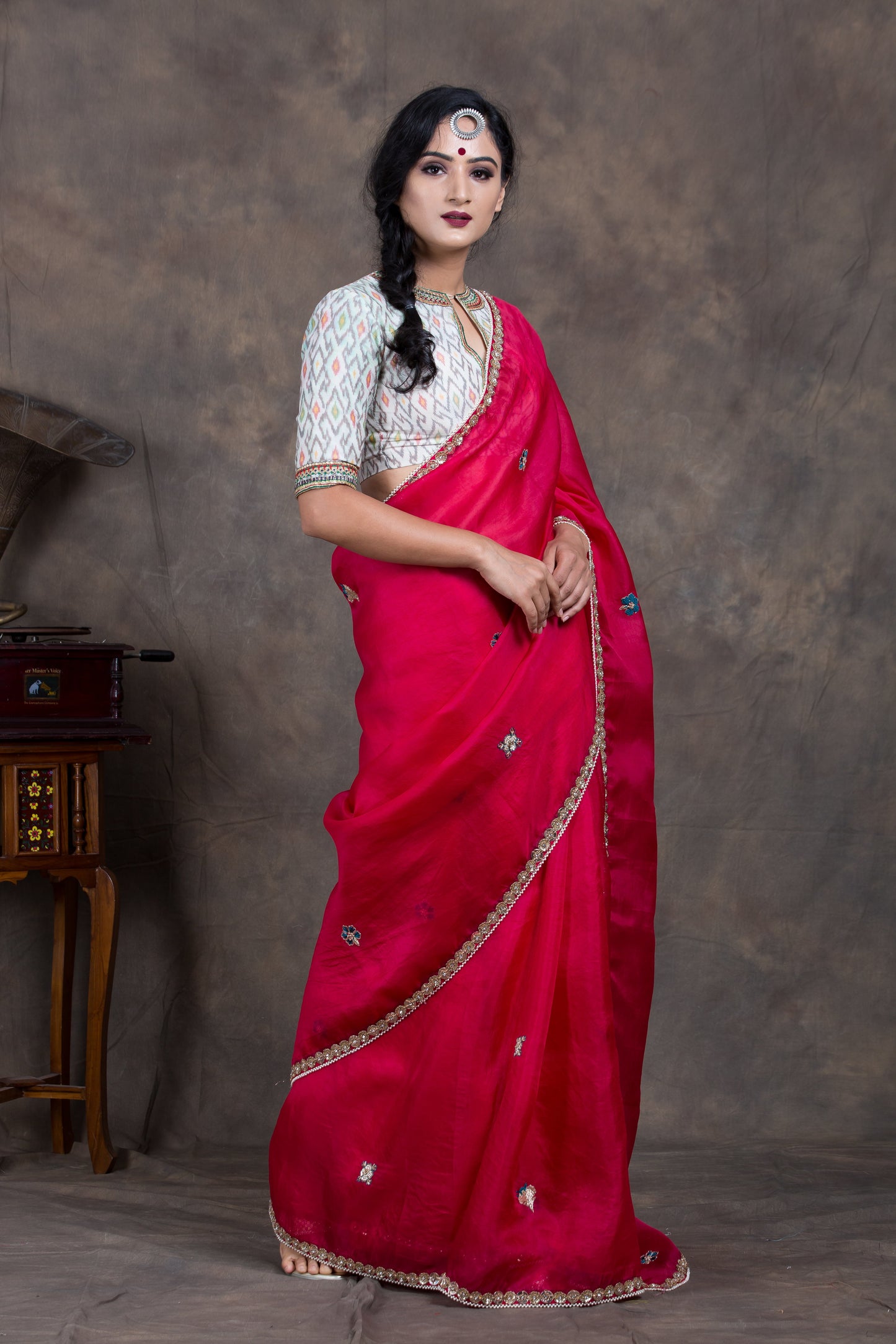 Radha Organza Saree