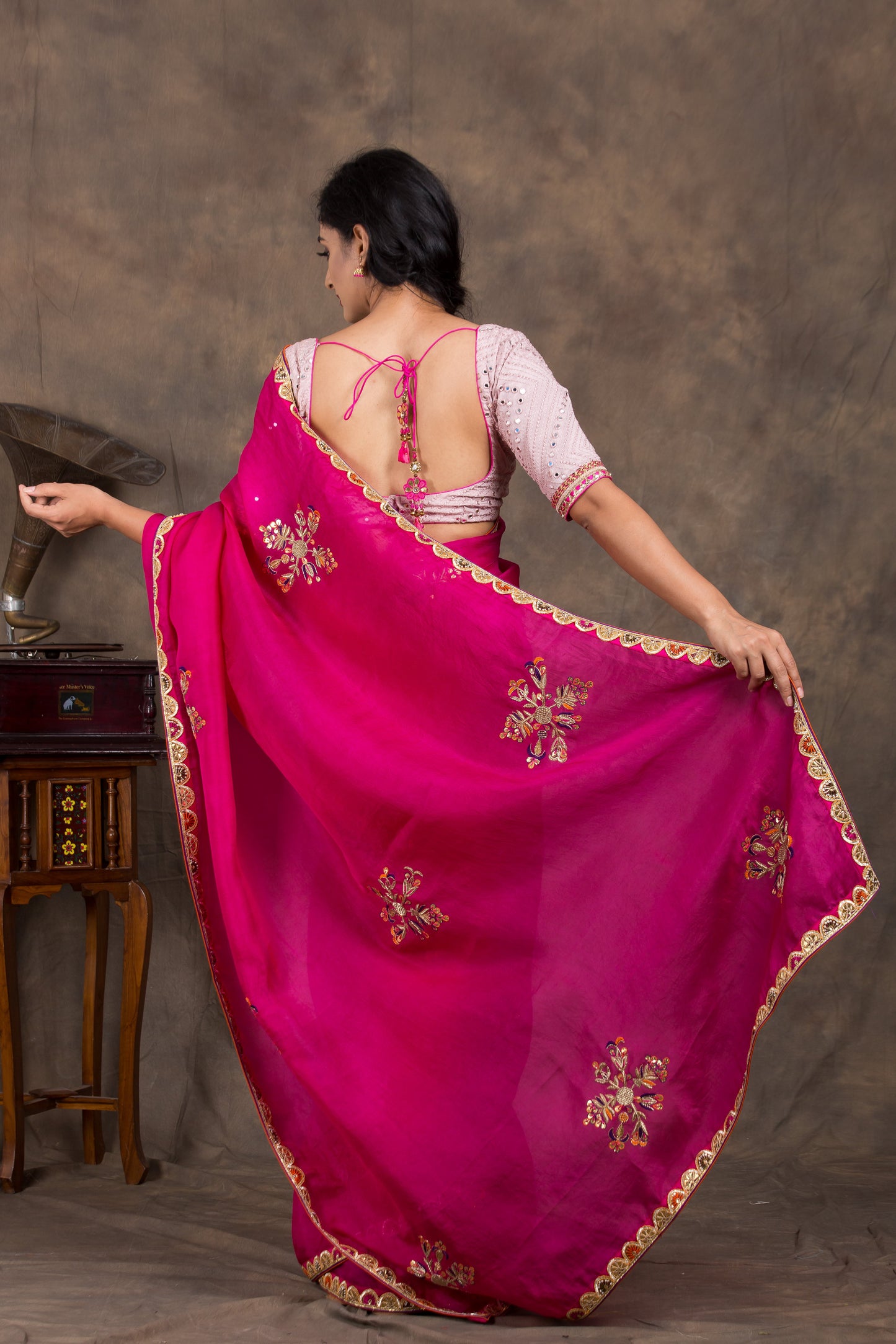 Roohi Organza Saree