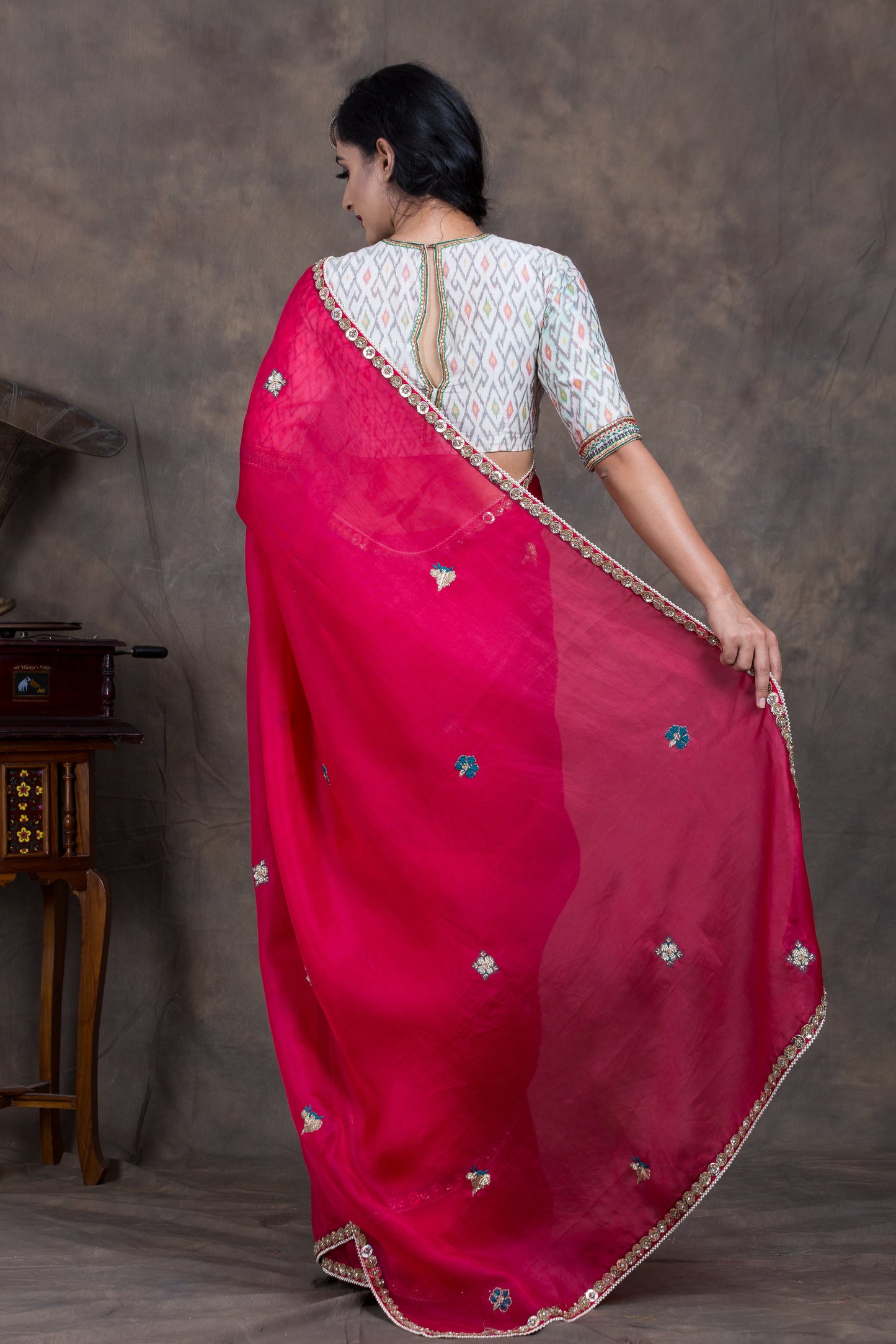 Radha Organza Saree