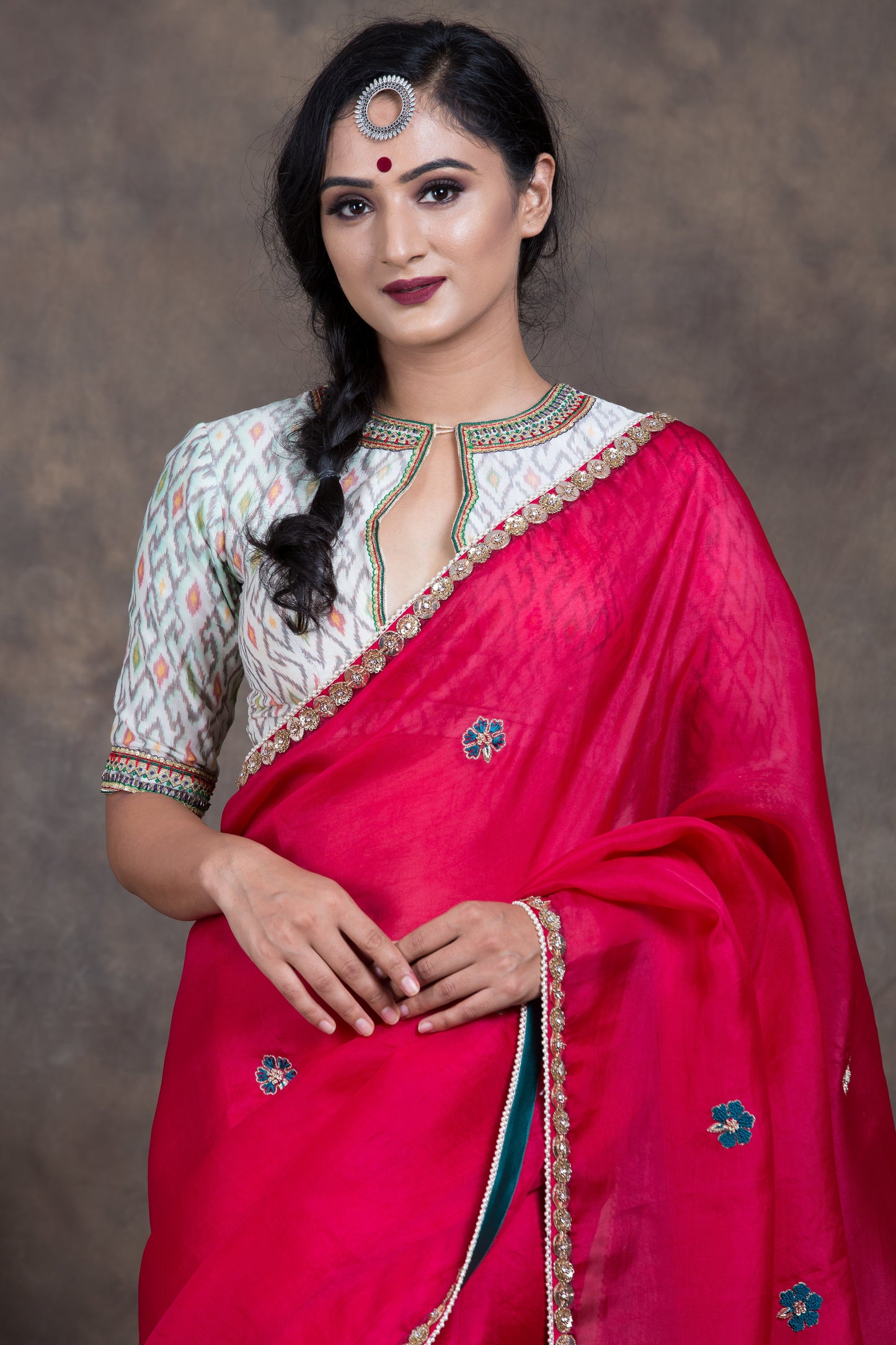Radha Organza Saree