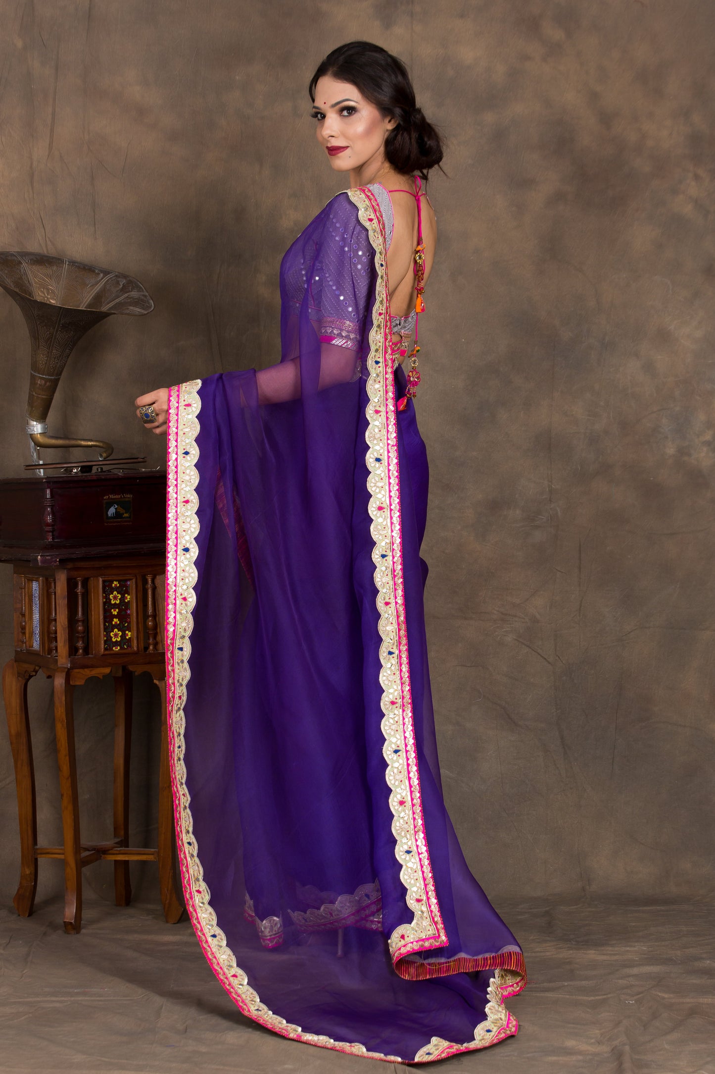 Jasmine Organza Saree
