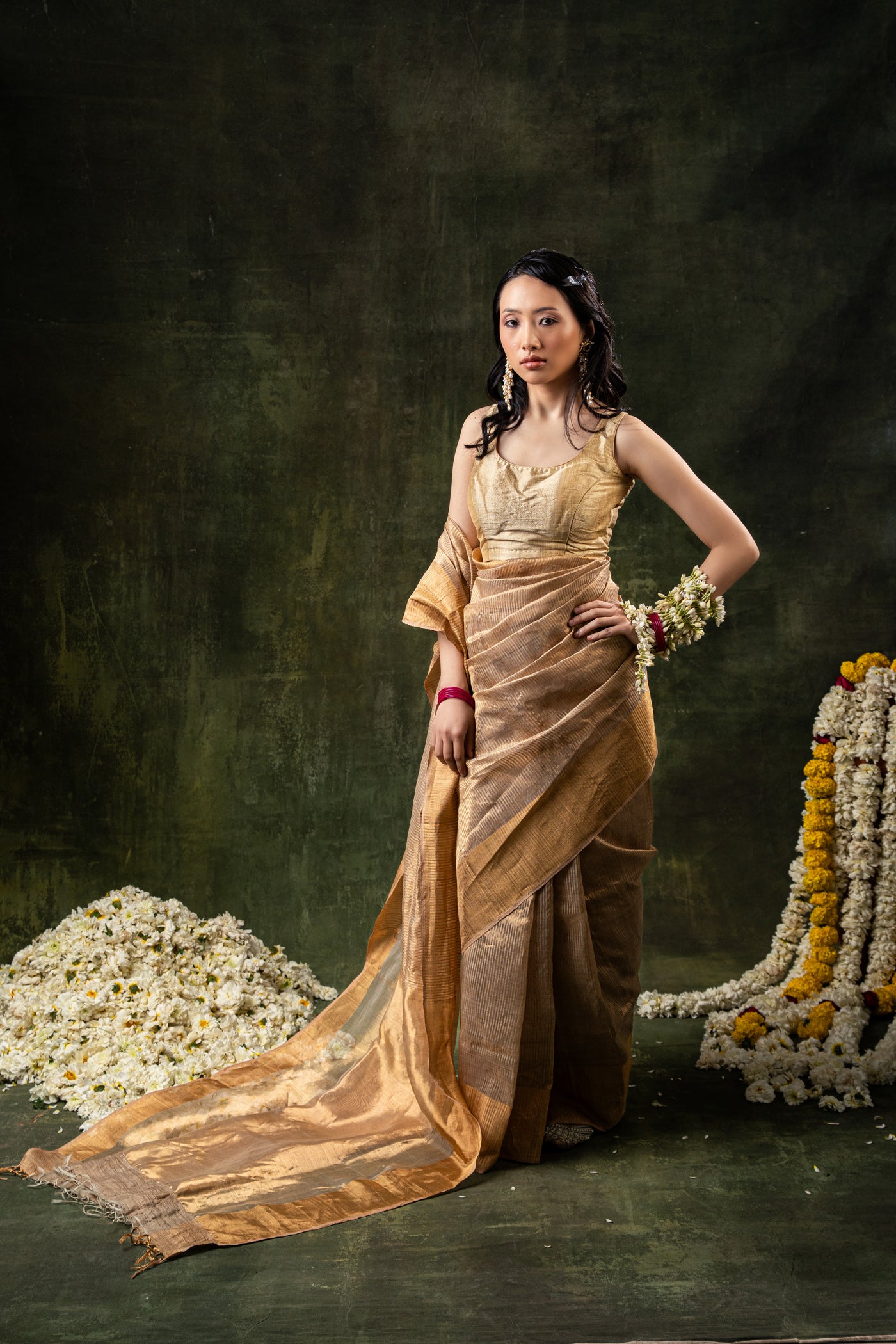 Prithvi Zari Saree