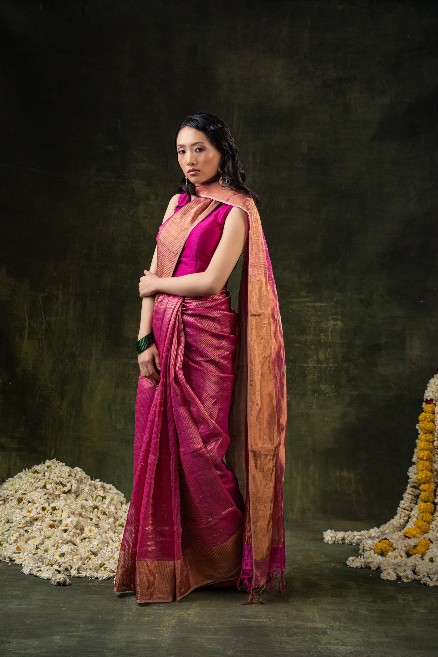 Gulaab Zari Saree