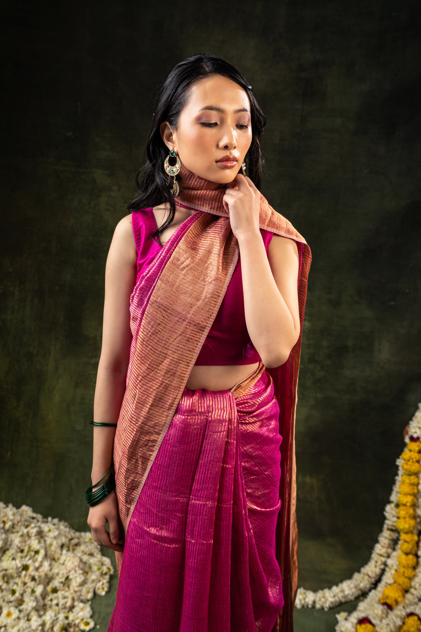Gulaab Zari Saree