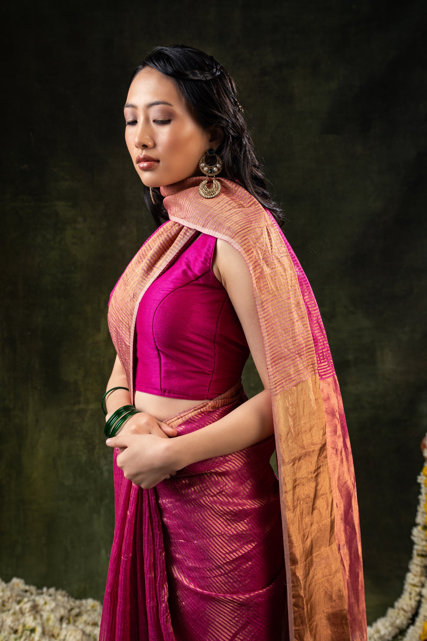 Gulaab Zari Saree