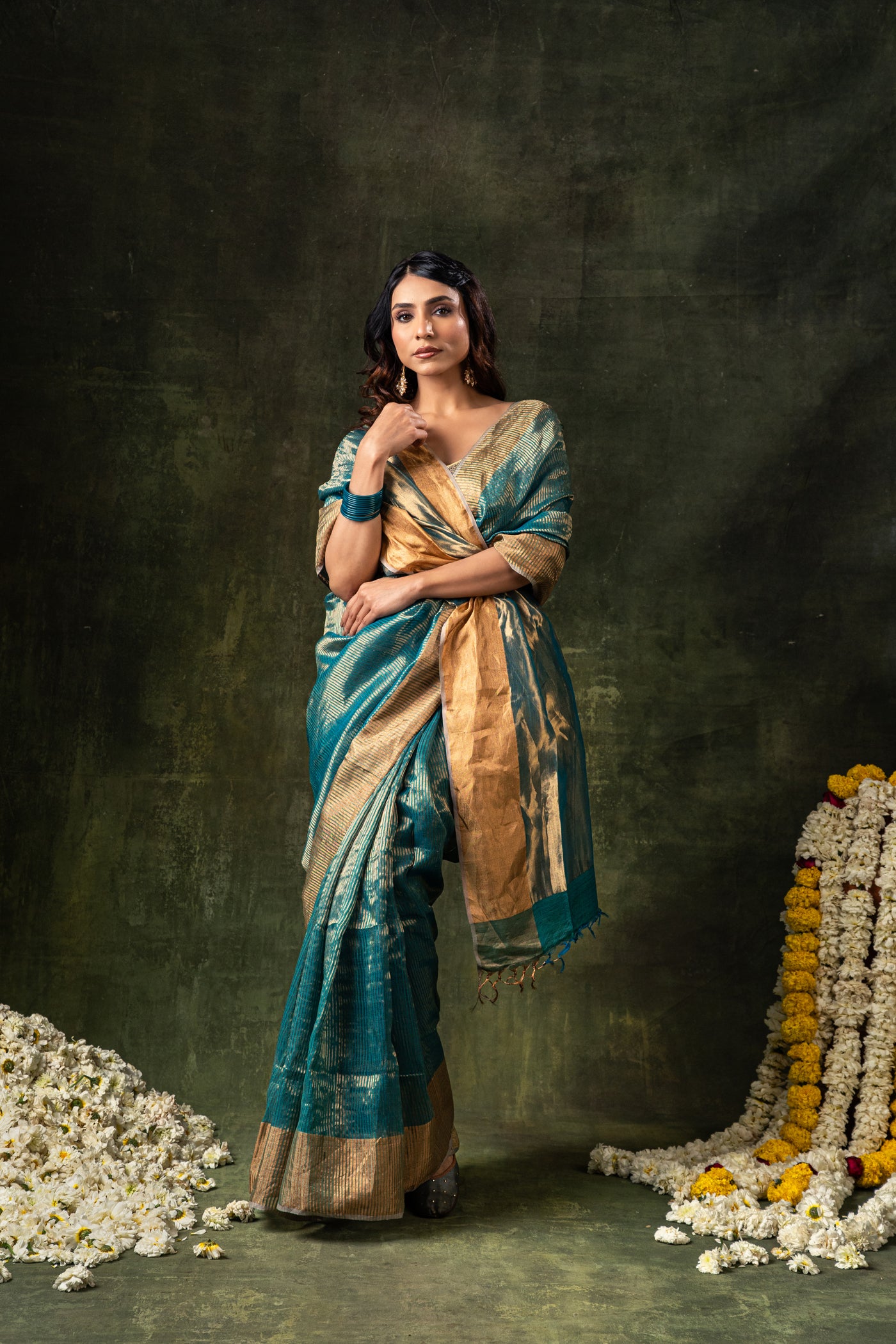 Sama Zari Saree