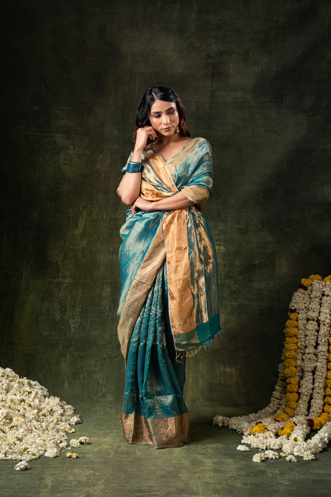 Sama Zari Saree