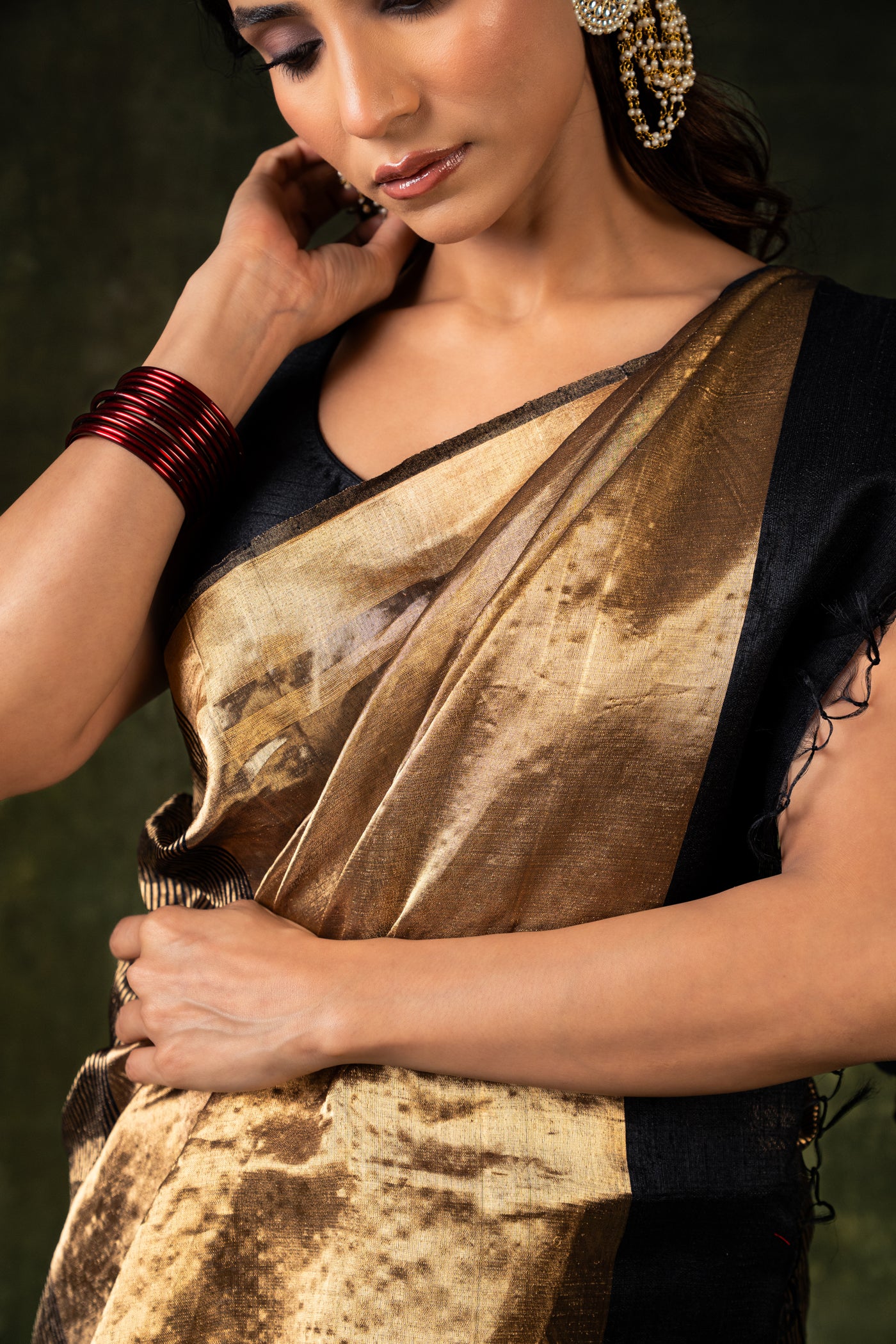 Chand Zari Saree