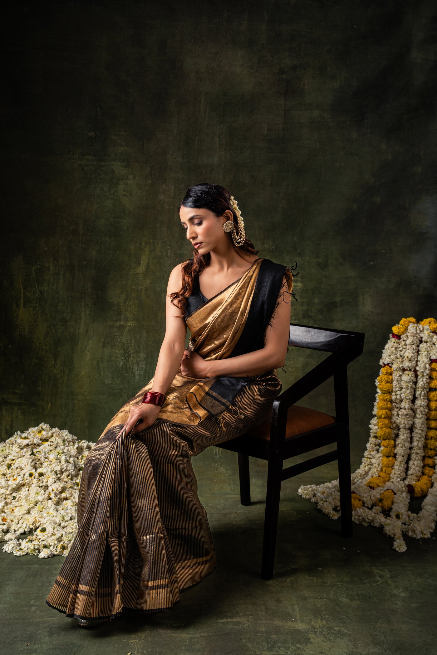 Chand Zari Saree