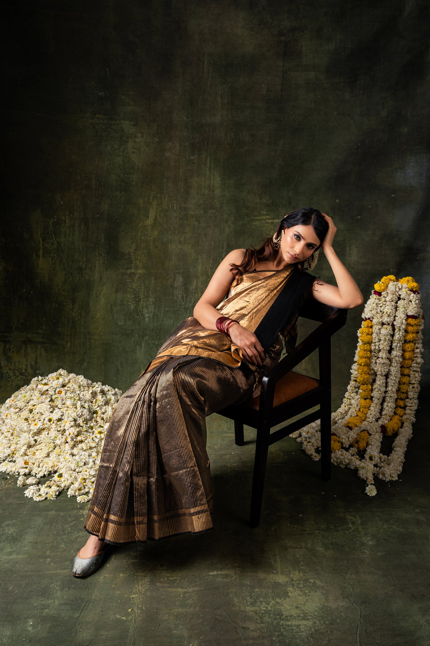 Chand Zari Saree